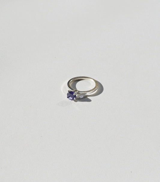 Iolite Solo Ring